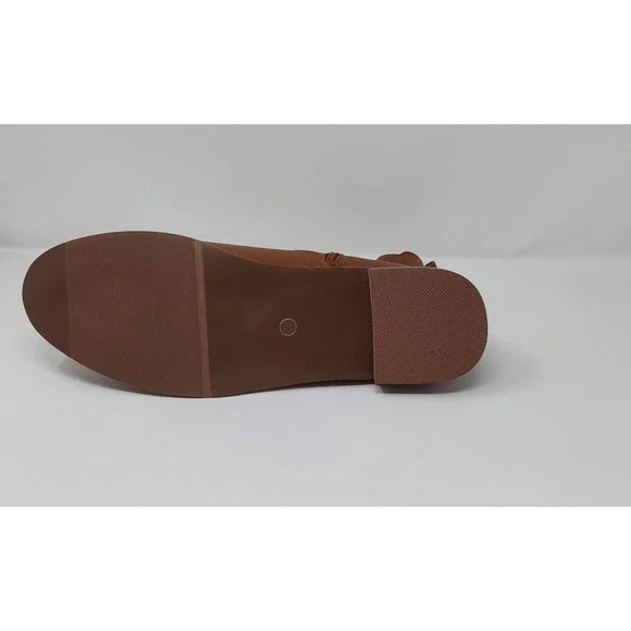 Men's Brown Chelsea Boots Ankle Zip Side Pebbled Casual Size EU 46/US 12 - Picture 14 of 14